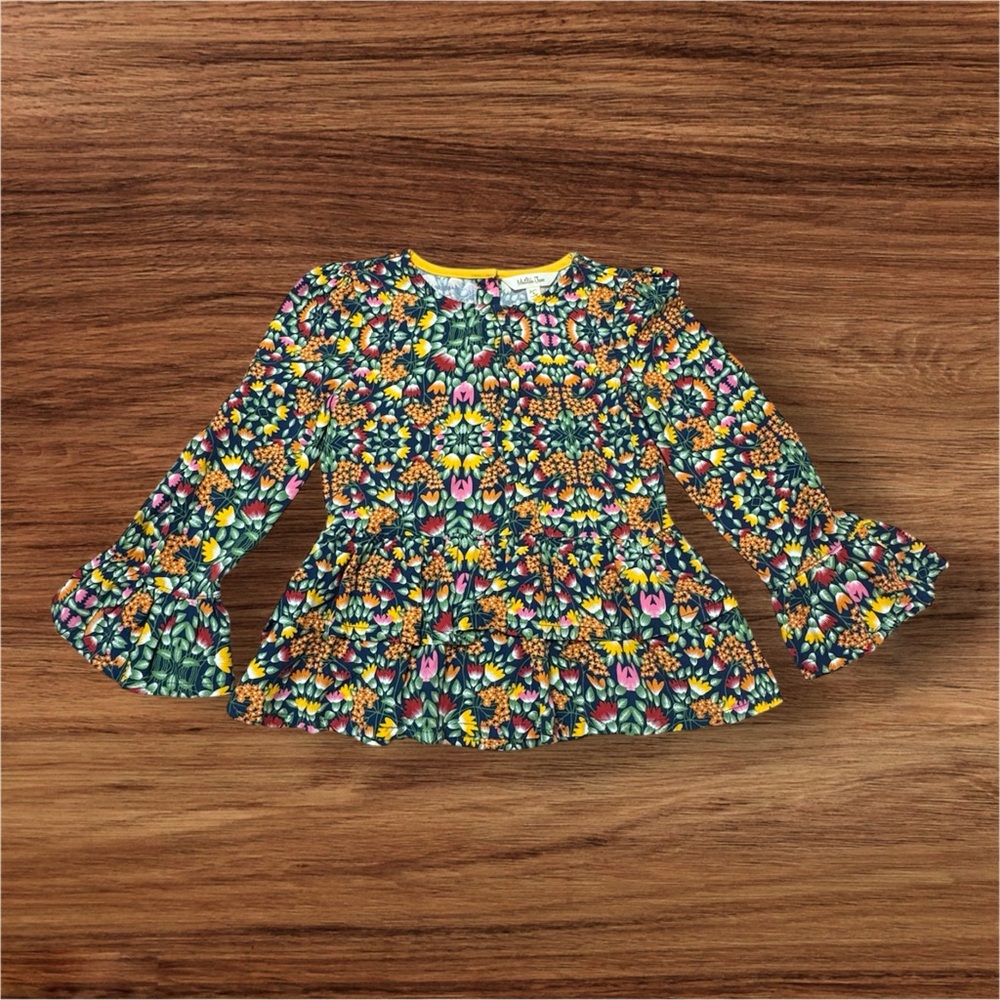Matilda Jane Moments with You To the Aquarium Tunic Top Size 6